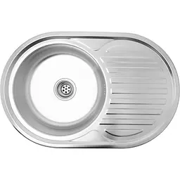 Кухонна мийка Kroner KRP Dekor - 7750 (0,6 мм) (CV022783)