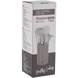 Набір кухонного приладдя Kohen Illusion Greige 7 предметів (KN94070) - мініатюра 10