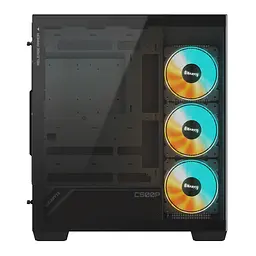 Корпус Gigabyte Aorus C500 Panoramic Stealth Tempered Glass Чорний без БЖ (GB-C500P ST) - мініатюра 4