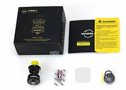 Бак для вейпу на випарниках Uwell Whirl 2 25mm 3.5ml Black (16662) - мініатюра 4