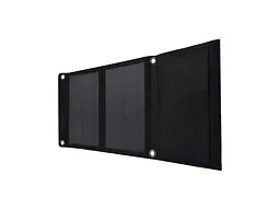 Зарядний пристрій на сонячній батареї PowerPlant 14 W 5 V 2xUSB-A (PB930555)