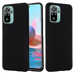 Силіконовий чохол BeCover для Poco M5s Black (708976) - мініатюра 2