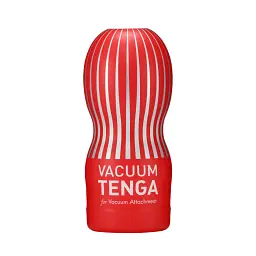 Вакуумна насадка Tenga VACUUM MAX + мастурбатор Vacuum Cup - мініатюра 5