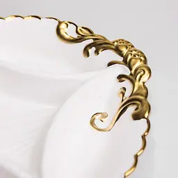 Менажниця порцелянова Yiwu Margaret 5 секцій 31.7х28.8 см (YYSH1243) Yiwu YYSH1243 - мініатюра 3