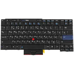 Клавіатура для ноутбука LENOVO (T410, T420, T510, T520, X220, W510) розкладка rus чорна