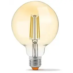 Лампочка Videx Filament G95FAD 7W E27 2200K 220V (VL-G95FAD-07272)