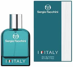 Оригінал Sergio Tacchini I Love Italy Man 50 мл Туалетна вода - мініатюра 2