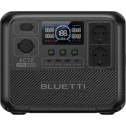 Зарядна станція BLUETTI AC70 1000W 768Wh - мініатюра 2