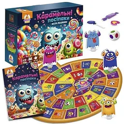 Гра настільна маршрутна Карамельні посіпаки Vladi Toys VT8055-45 Різнокольоровий shop (4820234766147) - мініатюра 2