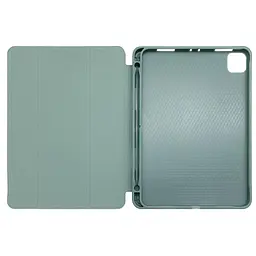 Чохол-книжка CDK для Apple iPad Air 10.9" 4gen 2020 екокожа/силікон Smart Case cлот стилус (011190) green - мініатюра 9