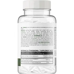 Натуральна добавка OstroVit Piperine 95 VEGE 100 капсул - мініатюра 2