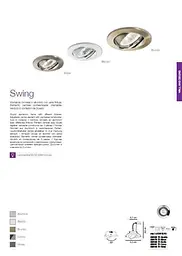 Точковий світильник Ideal Lux SWING FI1 BIANCO (083179) - мініатюра 5
