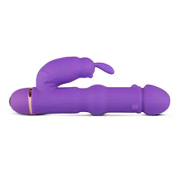 Вібратор-кролик Teazers Silicone Rabbit, 19 см (фіолетовий) - мініатюра 2
