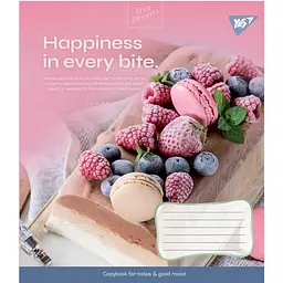 Набір зошитів Yes Desserts A5 в лінію 96 листів в асортименті 5 шт. - мініатюра 4