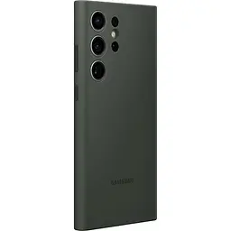 Оригінальний силіконовий чохол Samsung Silicone Case для Samsung Galaxy 23 Ultra (S918) Khaki EF-PS918TGEGRU - мініатюра 2