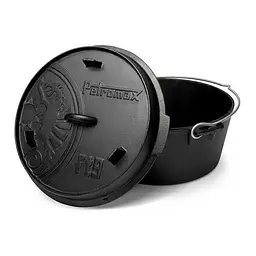 Казан-жарівня чавунна Petromax Dutch Oven ft9 плоске дно 7.5 л (1017-ft9-t) - мініатюра 2