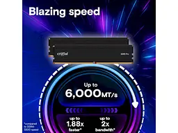 Пам'ять для настільних комп'ютерів Crucial 48 GB DDR5 6000 MHz Pro (CP48G56C46U5) - мініатюра 6