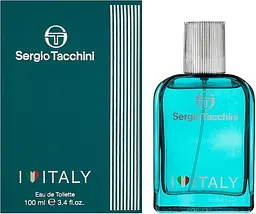 Оригінал Sergio Tacchini I Love Italy Man 100 мл Туалетна вода - мініатюра 2