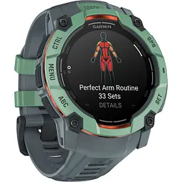 Смарт-годинник Garmin Instinct 3 AMOLED 50mm Neo Tropic with Twilight Band (010-03020-01) [125569] - мініатюра 3