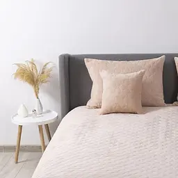 Покривало ТЕП Velour пудра ромб прямий 180 x 240 см (4-00516_21707) - мініатюра 3