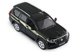 Іграшкова машинка позашляховик Land Cruiser Prado TechnoDrive KM6189D чорний - мініатюра 5