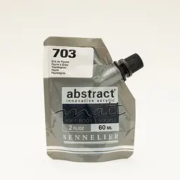 Акрилова фарба Sennelier Abstract, дой-пак, 60 мл, матова, Сіра Пейна (Payne's Grey)