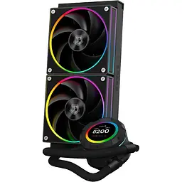 Система водяного охолодження ID-COOLING Space LCD SL240 Black - мініатюра 2