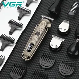 Набір для стрижки VGR V-095, 16 насадок - мініатюра 6