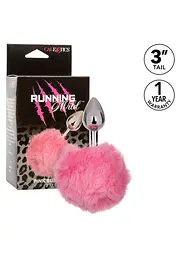 Металева анальна пробка CalExotics Running Wild Bunny - мініатюра 5