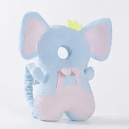 Подушка-рюкзак для захисту голови та спини малюка Blue-pink
