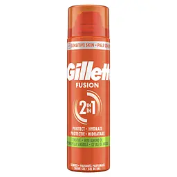 Гель для гоління Gillette Fusion Для чутливої шкіри 200 мл (7702018617098) - мініатюра 2