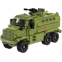 Конструктор XingBao Військовий Вантажівка KrAZ Fiona XingBao 481 Деталей - мініатюра 3