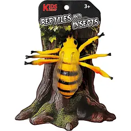 Дитяча іграшкова фігурка "Бджола" Kids Team ZY1827231 серії "Reptiles and insects" - мініатюра 2