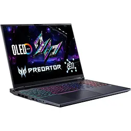 Ноутбук Acer 16 Predator Helios Neo PHN16S-71 OLED/U9-275HX/64GB/2TB/RTX 5070 8GB/Linux/Black (NH.QZFEU.001) - мініатюра 3