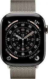 Смарт-годинник Apple Watch Series 11 GPS + Cellular 42mm Natural Tit. Case w. Natural Milanese Loop (MF8P4) - мініатюра 2