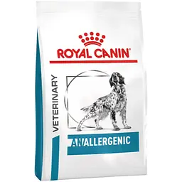 Сухий повнораціонний дієтичний корм для собак Royal Canin Veterinary Anallergenic для зниження ознак інгредієнтної та нутрієнтної непереносимості  3 кг