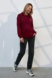 Джинси для вагітних Mom Fit для майбутніх мам з регульованим поясом 2XL (52) Leyton Юла Мама сіро-чорний - мініатюра 6