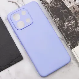 Чохол Silicone Cover Lakshmi Full Camera (AA) для Xiaomi Redmi Note 14S Бузковий / Dasheen - мініатюра 4