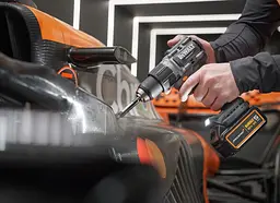 DeWALT Шурупокрут-дриль ударний аккумуляторний DeWALT McLaren F1 TEAM LIMITED EDITION 18В 2х5А·рік 90Нм 0-450·0-1650об/хв кейс ЗП 1.34кг - мініатюра 7