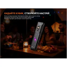 Ліхтар Fenix E08R UE, чорний - мініатюра 13