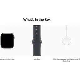 Смарт-годинник Apple Watch SE 3 GPS 40mm Midnight Aluminum Case with Midnight Sport Band S/M (MEH94) [145281] - мініатюра 4