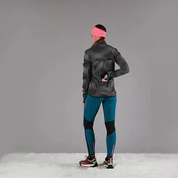 Куртка CMP Women's Reflective Windproof Jacket Black S (1097-32C4316-U901 38) - мініатюра 6