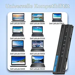 Акумулятор 68Wh 11.1V для Dell Latitude E6420/E6430/E6540 та Inspiron - мініатюра 6