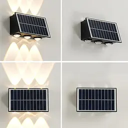 Світильник 5LED вуличний на сонячній батареї - мініатюра 3