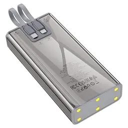 Універсальна мобільна батарея 20000 mAh, J104A "Discovery Edition", Black, 22.5 Вт Hoco teh0027610 - мініатюра 4