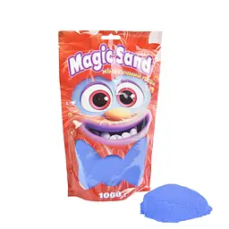 Кінетичний пісок Strateg Magic sand у пакеті 39404-9 синій, 1 кг