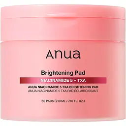 Тонер-педи Anua Niacinamide 5 TXA Brightening Pad освітлювальні 60 шт. 210 мл
