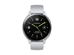 Смарт-годинник Xiaomi Watch 2 Silver Case With Gray TPU Strap (BHR8034GL) - мініатюра 2