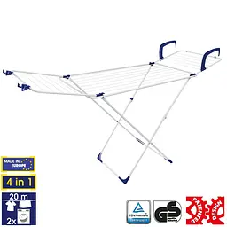Сушарка для білизни підлогова Casa Si Flex Dry 4in1 White (CS92970D05) - мініатюра 3