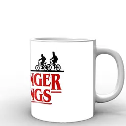 Кухоль GeekLand Stranger Things Дуже дивні справи лого ST.02.007.737 330 мл білий - мініатюра 3